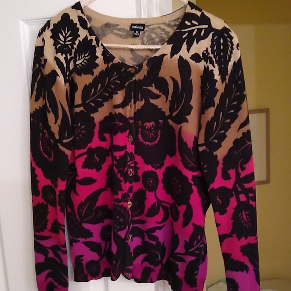 Rafaella cardigan Medium 100% cotton